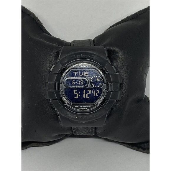 Casio Baby-G BGD-140 Women\'s Black Leather Digital Dial Quartz Watch WO316 main image 11